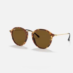 RayBan Round Fleck Sunglasses